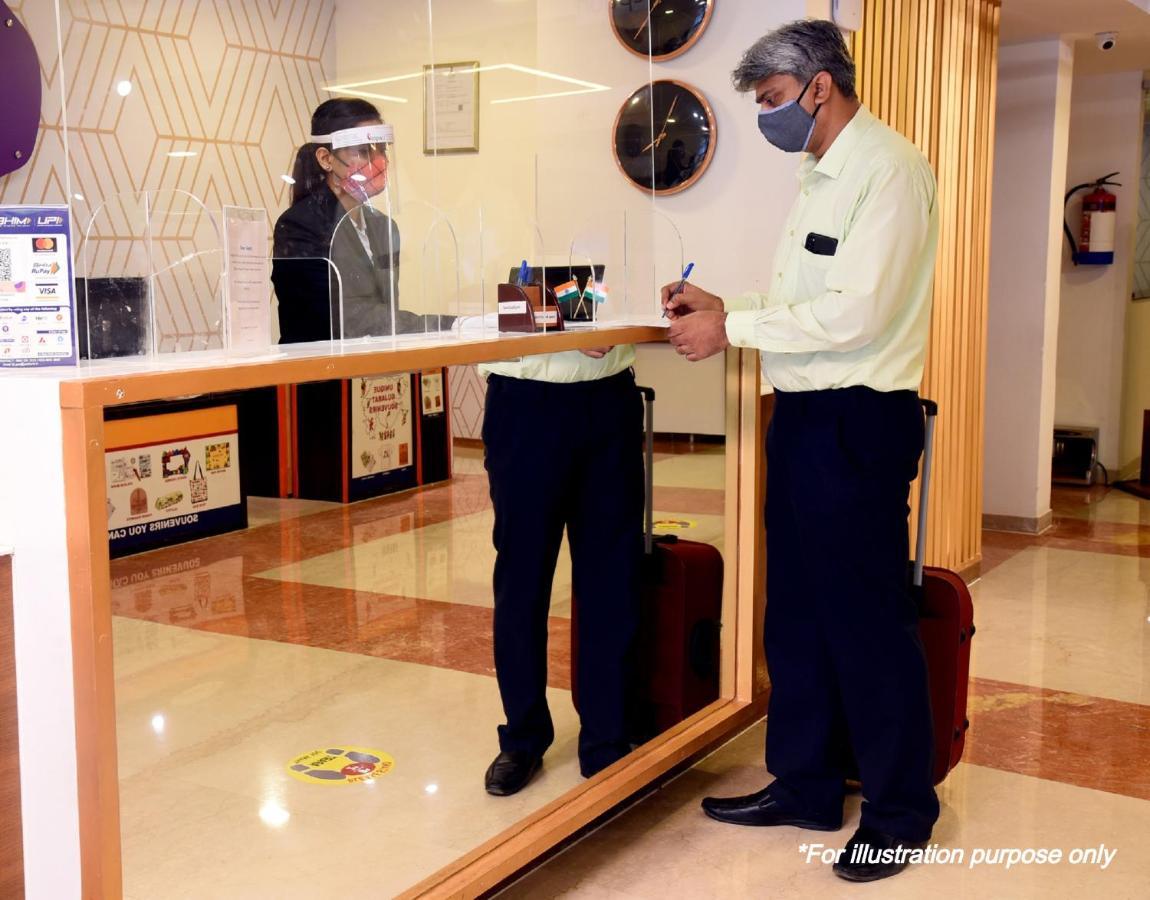 Vaccinated Staff- Spot On 63896 New Hotel Indraprastha Bhopal Bagian luar foto